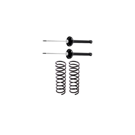 Kit Original Resortes y Amortiguadores Ford Fiesta Ikon 98-11 Traseros Kit 4 Piezas
