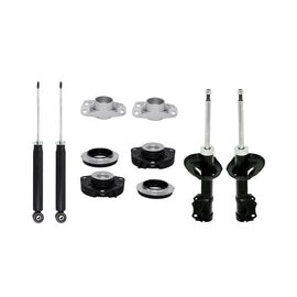 Kit Original Amortiguadores y Bases Seat Toledo (Para Eje rígido trasero) 06-12  Kit 8 Piezas