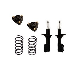 Kit Original Resortes, Amortiguadores y Bases Hyundai Atos 00-12 Delanteros Kit 6 Piezas