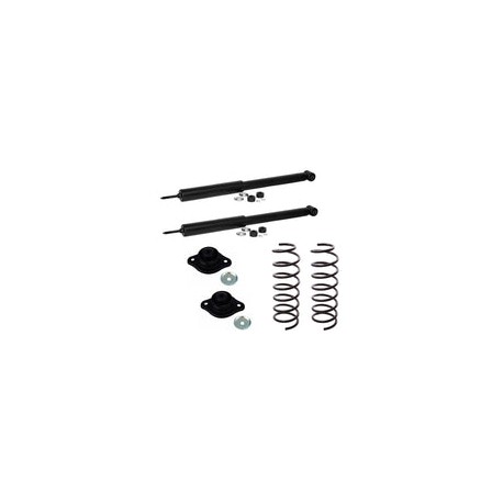 Kit Original Resortes, Amortiguadores y Bases Chevrolet Aveo 04-15 Traseros Kit 6 Piezas