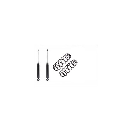 Kit Original Resortes y Amortiguadores Volkswagen Jetta A6 (Bicentenario) (Carter 55 mm) (Eje rígido Buje 14 mm) 2010-2012 Tras