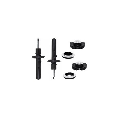 Kit Original Amortiguadores y Bases VW Golf MK6 A6 Kit Delantero 4 Piezas