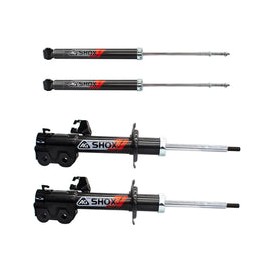 Amortiguadores Deportivos Ag Shox Nissan March 2011-2023 Kit 4 Piezas