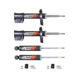 Amortiguadores Deportivos Ag Shox Chevrolet Chevy 97-10 Kit 4 Piezas