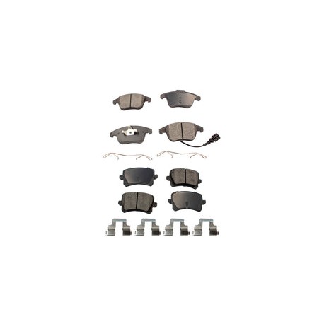 Balatas Ag Bpad VW Tiguan 2012-2016 Delanteras y Traseras