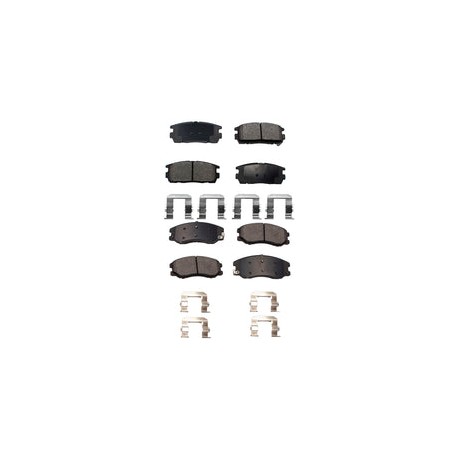 Balatas Ag Bpad Chevrolet Captiva Sport 2008-2015 Del/Tras