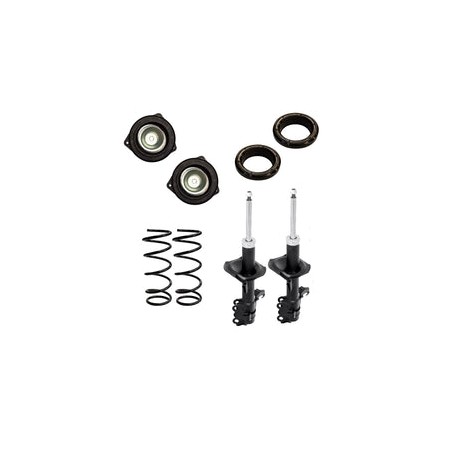 Kit Original Resortes, Amortiguadores y Bases Nissan Tiida 06-19 Delanteros Kit 6 Piezas