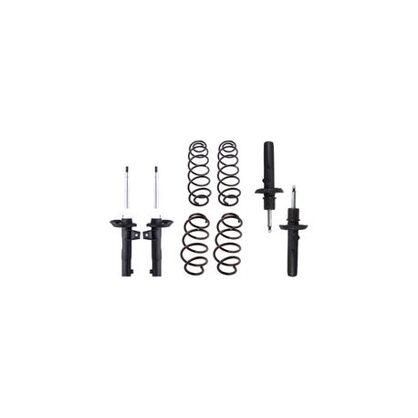 Kit Original Resortes y Amortiguadores Volkswagen Jetta A6 (Bicentenario) (Carter 55 mm) (Eje rígido Buje 14 mm) 2010-2012