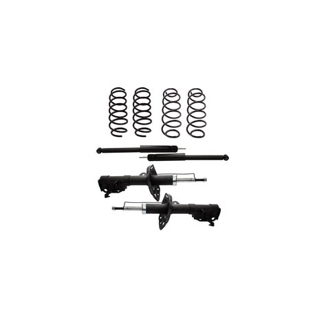 Kit Original Resortes y Amortiguadores Honda City 09-13 Delanteros y Traseros