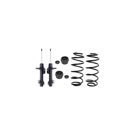 Kit Original Resortes, Amortiguadores y Bases Volkswagen Polo 09-17 Del Kit X6