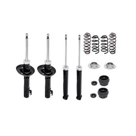 Kit Original Resortes, Amortiguadores y Bases Volkswagen Jetta A4 T Vr6 99-07 Kit 12 Piezas
