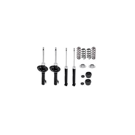 Kit Original Resortes, Amortiguadores y Bases Volkswagen Jetta A4 T Vr6 99-07 Kit 12 Piezas