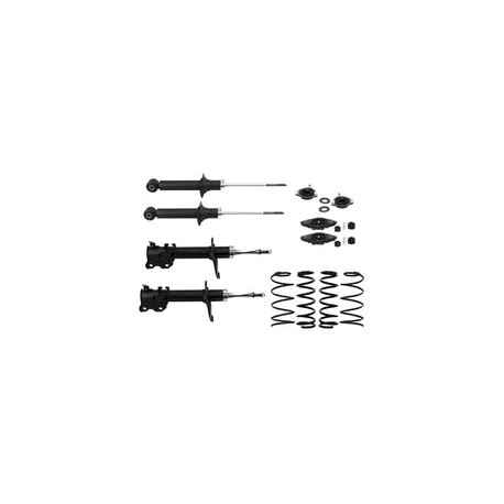 Kit Original Resortes, Amortiguadores y Bases Nissan Sentra 00-06 Kit 12 Piezas