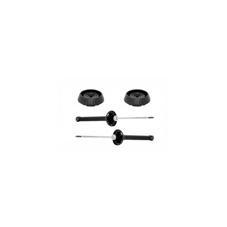 Kit Original Amortiguadores y Bases Ford Fiesta Ikon 98-11 Trasero Kit 4 Piezas