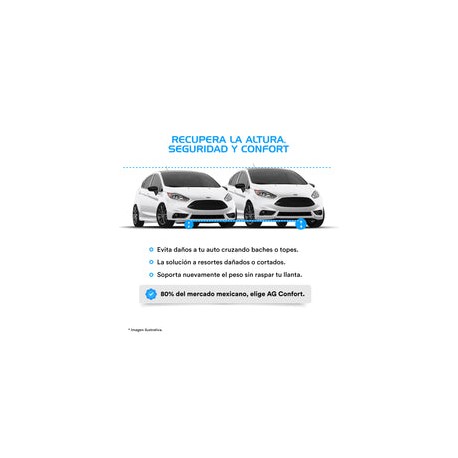 Kit Original Resortes y Amortiguadores Chevrolet Sonic 2012-2018 Delantero y trasero