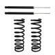 Kit Original Resortes y Amortiguadores Volkswagen Sportwagen Sportwagen (Eje Suspensión Independiente Buje 10 mm) 2015-2017 4 P