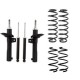 Kit Original Resortes y Amortiguadores Volkswagen Jetta A7 (Eje Suspensión Independiente Buje 10 mm) 2019-2022 8 Piezas Del y T