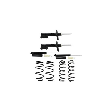 Kit Original Resortes y Amortiguadores Hyundai Elantra (Sexta generación) (GLS, GLS Premium, Tech) 2017-2019 8 Piezas Delantero