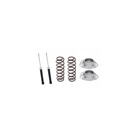 Kit Original Resortes, Amortiguadores y Bases Volkswagen Golf A7 (Para suspensión Independiente) 2014-2020 6 Piezas Tras