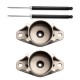 Kit Original Amortiguadores y Bases Volkswagen Golf A7 (Eje Suspensión Independiente Buje 10 mm) (Carter 55 mm) 2014-2020 4 Pie