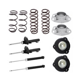 Kit Original Resortes, Amortiguadores y Bases Dodge Attitude 2006-2011 12 piezas