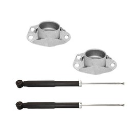 Kit Original Amortiguadores y Bases Volkswagen Crossfox 2005-2019 Traseros