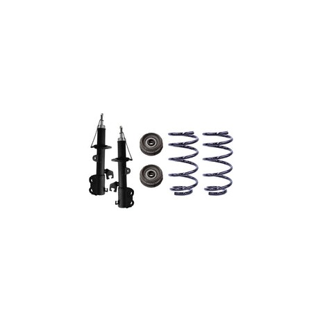 Kit Original Resortes, Amortiguadores y Bases Nissan Note 12-18 Del Kit X6
