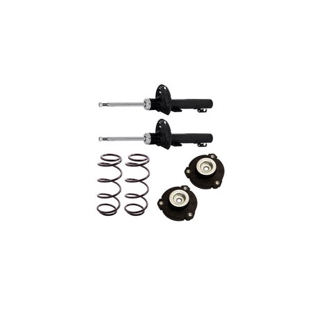Kit Original Resortes, Amortiguadores y Bases Volkswagen Polo 03-07 Delanteros Kit 6 Piezas