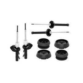Kit Original Amortiguadores y Bases Ford Fiesta Ikon 98-08  Kit 8 Piezas