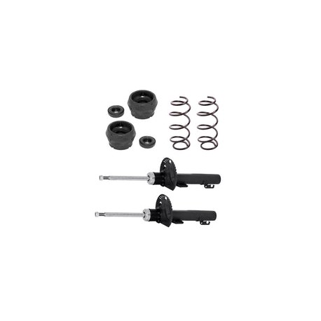 Kit Original Resortes, Amortiguadores y Bases Volkswagen Gol 09-19 Delanteros Kit 6 Piezas
