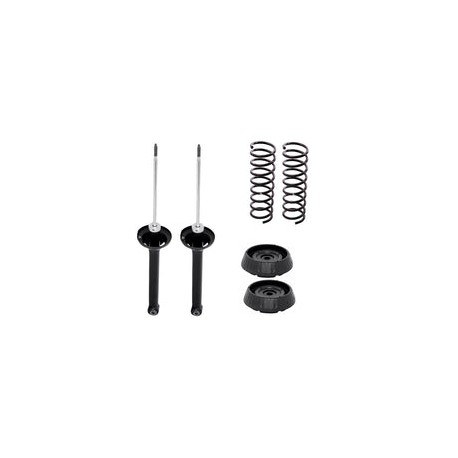 Kit Original Resortes, Amortiguadores y Bases Ford Fiesta Ikon 98-11 Traseros Kit 6 Piezas