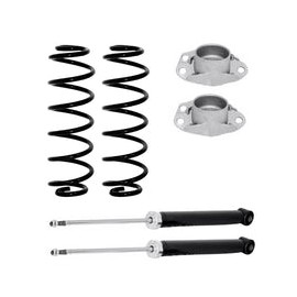 Kit Original Resortes, Amortiguadores y Bases Seat Toledo 01-08 Traseros Kit 6 Piezas